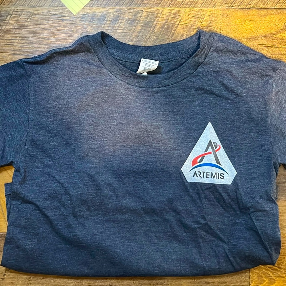 NASA Artemis 1 kids short sleeve t-shirt
